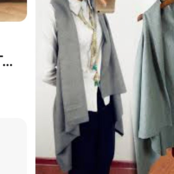 WITCHERY Sleeveless  Knit Vest in Charcoal S/M NWT - Picture 11 of 13